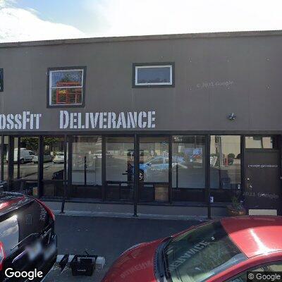 Thumbnail image of the front of a dentist office practice with the name CrossFit Deliverance which is located in Seattle, WA