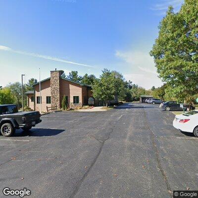 Thumbnail image of the front of a dentist office practice with the name Deer Creek Dental Clinic which is located in Tomah, WI