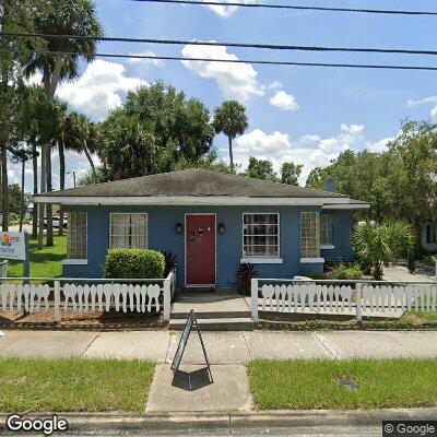 Thumbnail image of the front of a dentist office practice with the name Deland Dental which is located in DeLand, FL