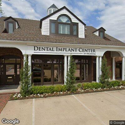 Thumbnail image of the front of a dentist office practice with the name Dental Implant Center of Oklahoma which is located in Tulsa, OK