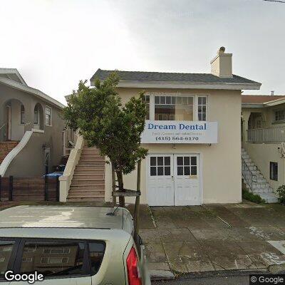 Thumbnail image of the front of a dentist office practice with the name Dream Dental which is located in San Francisco, CA