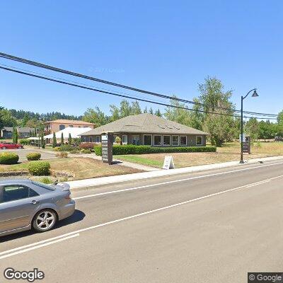 Thumbnail image of the front of a dentist office practice with the name Dundee Family Dentistry which is located in Dundee, OR