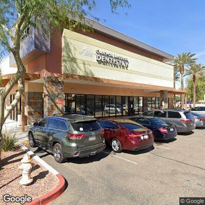 Thumbnail image of the front of a dentist office practice with the name Every Kid's Dentist & Orthodontics which is located in Surprise, AZ