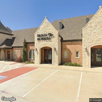 Thumbnail image of the front of a dentist office practice with the name Excel Dental Care which is located in Frisco, TX