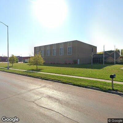 Thumbnail image of the front of a dentist office practice with the name Flandreau Santee Sioux Tribal Health Center which is located in Flandreau, ND