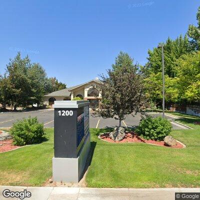 Thumbnail image of the front of a dentist office practice with the name Guymon Orthodontics which is located in Meridian, ID