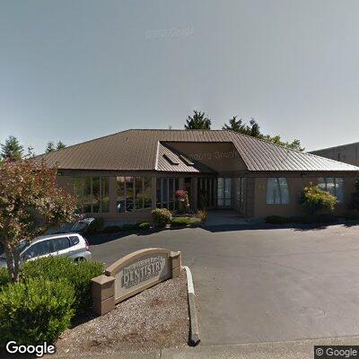 Thumbnail image of the front of a dentist office practice with the name Heavenly Smiles which is located in Lynnwood, WA