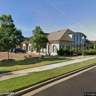 Thumbnail image of the front of a dentist office practice with the name J. Cox Orthodontics which is located in Hernando, MS