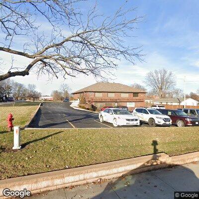 Thumbnail image of the front of a dentist office practice with the name Kanning Dental which is located in Lawson, KS