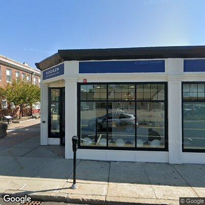 Thumbnail image of the front of a dentist office practice with the name Katie Klein Orthodontics which is located in Needham, MA