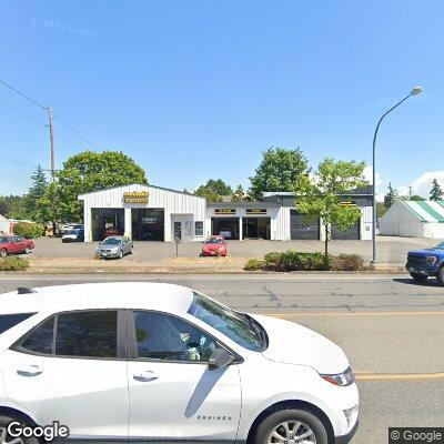 Thumbnail image of the front of a dentist office practice with the name Lindquist Dental Clinic for Children which is located in Tacoma, WA