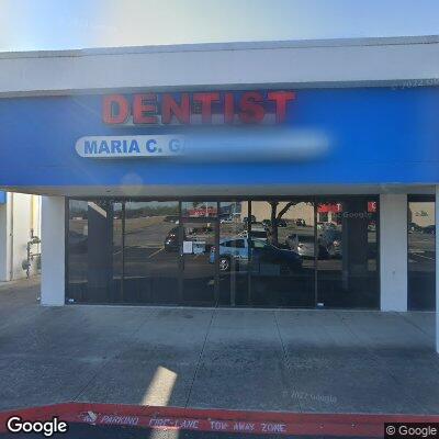 Thumbnail image of the front of a dentist office practice with the name Maria Cristina Garanzuay DDS PC which is located in San Antonio, TX