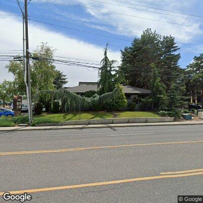 Thumbnail image of the front of a dentist office practice with the name Mathews Dental Clinic which is located in Kennewick, WA