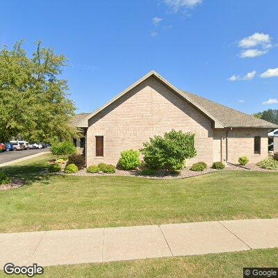 Thumbnail image of the front of a dentist office practice with the name Premier Oral Surgery which is located in Janesville, WI