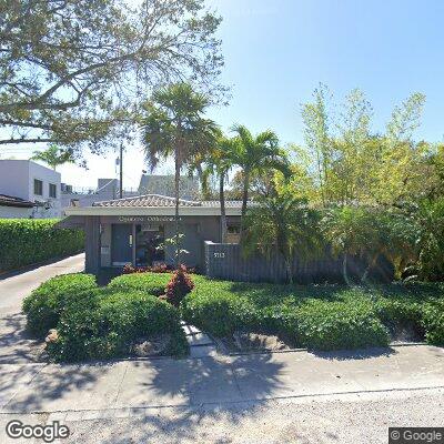 Thumbnail image of the front of a dentist office practice with the name Quintero Orthodontics which is located in South Miami, FL