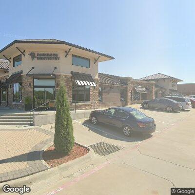 Thumbnail image of the front of a dentist office practice with the name Radiance Dentistry Dental Implant Center which is located in Irving, TX