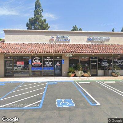 Thumbnail image of the front of a dentist office practice with the name RANCHO PENASQUITOS DENTAL CENTER which is located in San Diego, CA