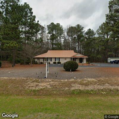 Thumbnail image of the front of a dentist office practice with the name Sandhills Smiles which is located in Carthage, NC