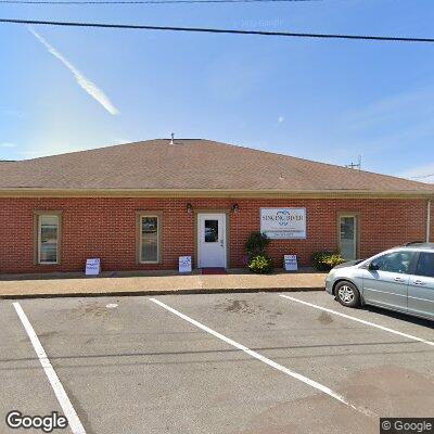 Thumbnail image of the front of a dentist office practice with the name Singing River Dentistry which is located in Tuscumbia, AL