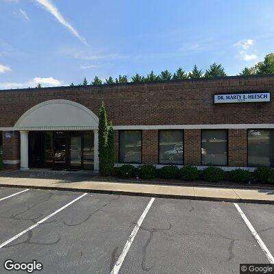 Thumbnail image of the front of a dentist office practice with the name Gary DMD Hensley PA which is located in Hickory, NC