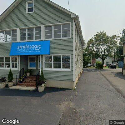 Thumbnail image of the front of a dentist office practice with the name Smile Logic Orthodontics which is located in South Brunswick Township, NJ