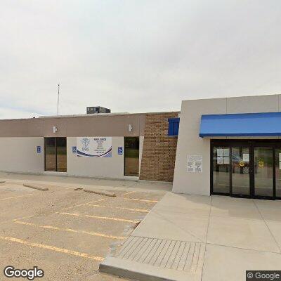 Thumbnail image of the front of a dentist office practice with the name South Plains Rural Health Services which is located in Levelland, TX