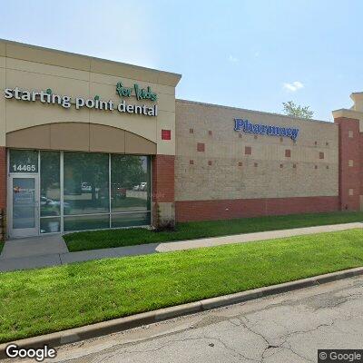 Thumbnail image of the front of a dentist office practice with the name STARTING POINT PEDIATRIC DENTISTRY AND ORTHODONTICS which is located in Overland Park, KS