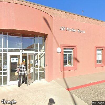 Thumbnail image of the front of a dentist office practice with the name Valley-Wide Health which is located in Alamosa, CO