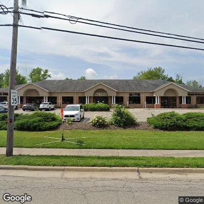 Thumbnail image of the front of a dentist office practice with the name Violet Orthodontics which is located in Twinsburg, OH