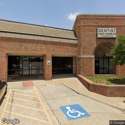 Thumbnail image of the front of a dentist office practice with the name Freeman Hubert which is located in Dallas, TX