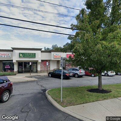 Thumbnail image of the front of a dentist office practice with the name Windsor Dental Center which is located in New Windsor, NY