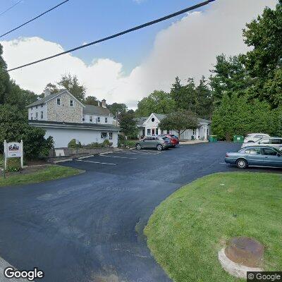 Thumbnail image of the front of a dentist office practice with the name Rau Animal Hospital which is located in Glenside, PA