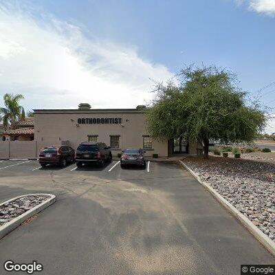 Thumbnail image of the front of a dentist office practice with the name Walton Orthodontics which is located in Casa Grande, AZ