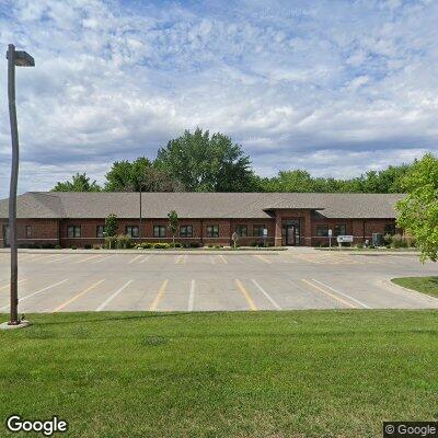 Thumbnail image of the front of a dentist office practice with the name United Community Health Center which is located in Storm Lake, IA