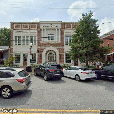 Thumbnail image of the front of a dentist office practice with the name Foundation Dental which is located in Alpharetta, GA