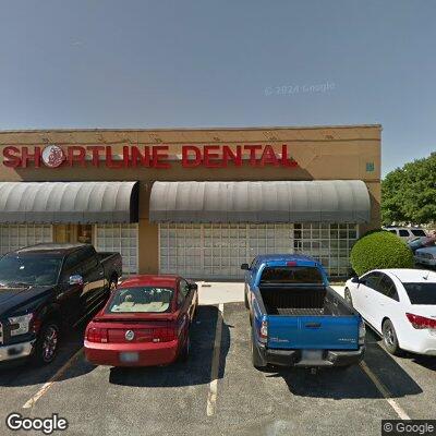 Thumbnail image of the front of a dentist office practice with the name Shortline Dental which is located in Tulsa, OK