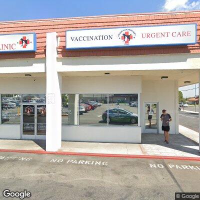 Thumbnail image of the front of a dentist office practice with the name Mission Veterinary Clinic & Animal Emergency Hospital which is located in Los Angeles, CA