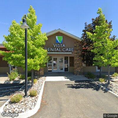 Thumbnail image of the front of a dentist office practice with the name VistaDentalCare which is located in Sparks, NV