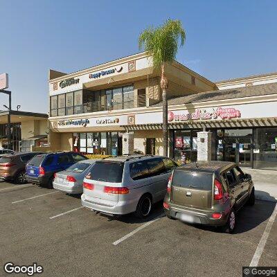 Thumbnail image of the front of a dentist office practice with the name Children's Happy Teeth & Happy Braces which is located in La Mirada, CA