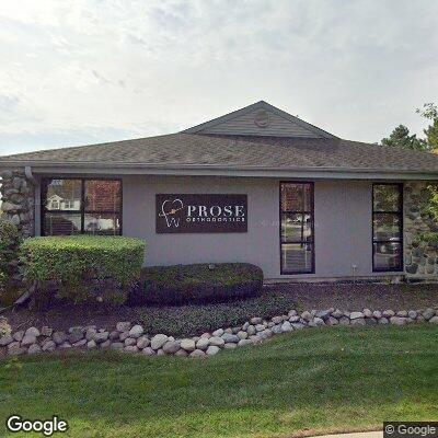 Thumbnail image of the front of a dentist office practice with the name Prose Orthodontics which is located in Saint Charles, IL