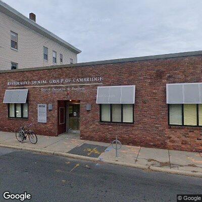 Thumbnail image of the front of a dentist office practice with the name The Restorative Dental Group of Cambridge which is located in Cambridge, MA