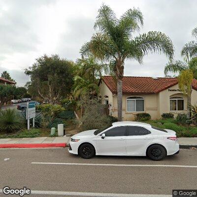 Thumbnail image of the front of a dentist office practice with the name Ablantis Dental which is located in Encinitas, CA