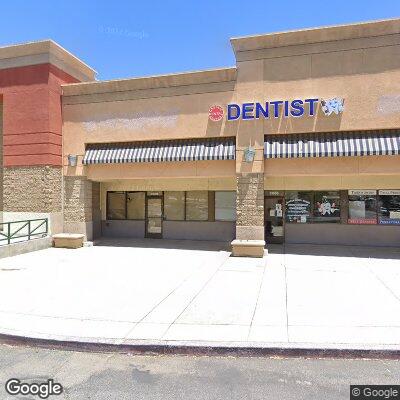 Thumbnail image of the front of a dentist office practice with the name Castaic Dental Center which is located in Castaic, CA