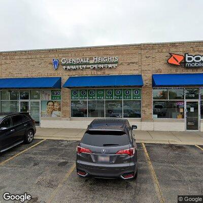 Thumbnail image of the front of a dentist office practice with the name Glendale Heights Family Dental which is located in Glendale Heights, IL