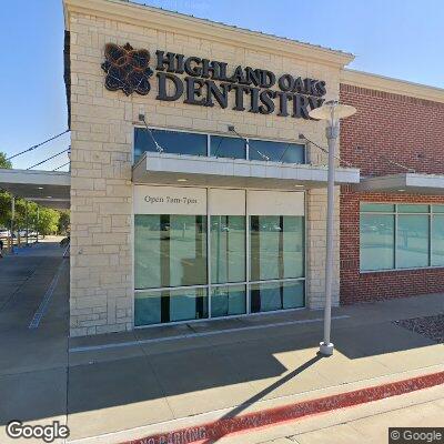 Thumbnail image of the front of a dentist office practice with the name Highland Oaks Family Dentistry - Keller, TX which is located in Keller, TX