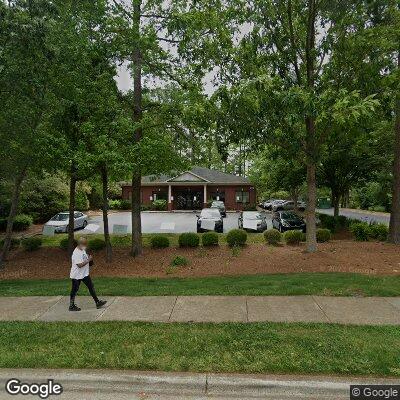 Thumbnail image of the front of a dentist office practice with the name AMC of Garner Veterinary Hospital which is located in Garner, NC