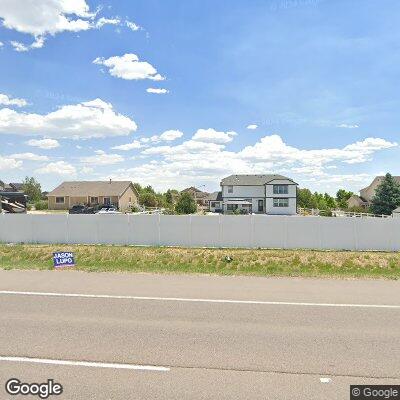 Thumbnail image of the front of a dentist office practice with the name Falcon Dental Care which is located in Peyton, CO