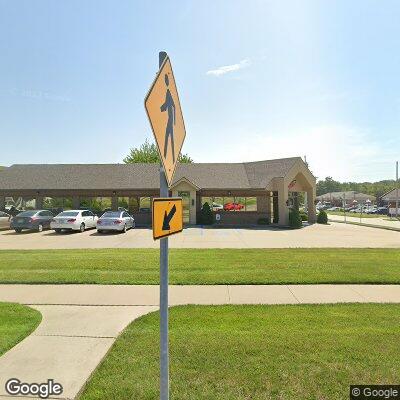 Thumbnail image of the front of a dentist office practice with the name Stadium Dental Center which is located in Jefferson City, MO