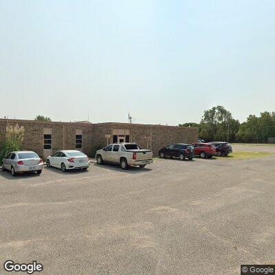 Thumbnail image of the front of a dentist office practice with the name Laverne Dental Center which is located in Laverne, OK