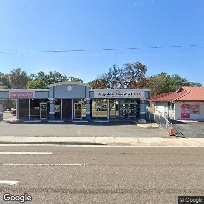 Thumbnail image of the front of a dentist office practice with the name Agoka Dental USA which is located in Tampa, FL